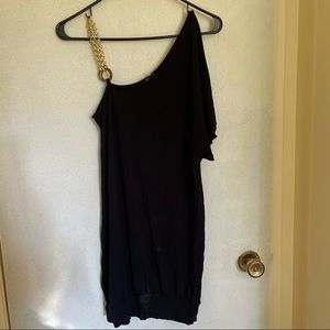 One shoulder dress size medium